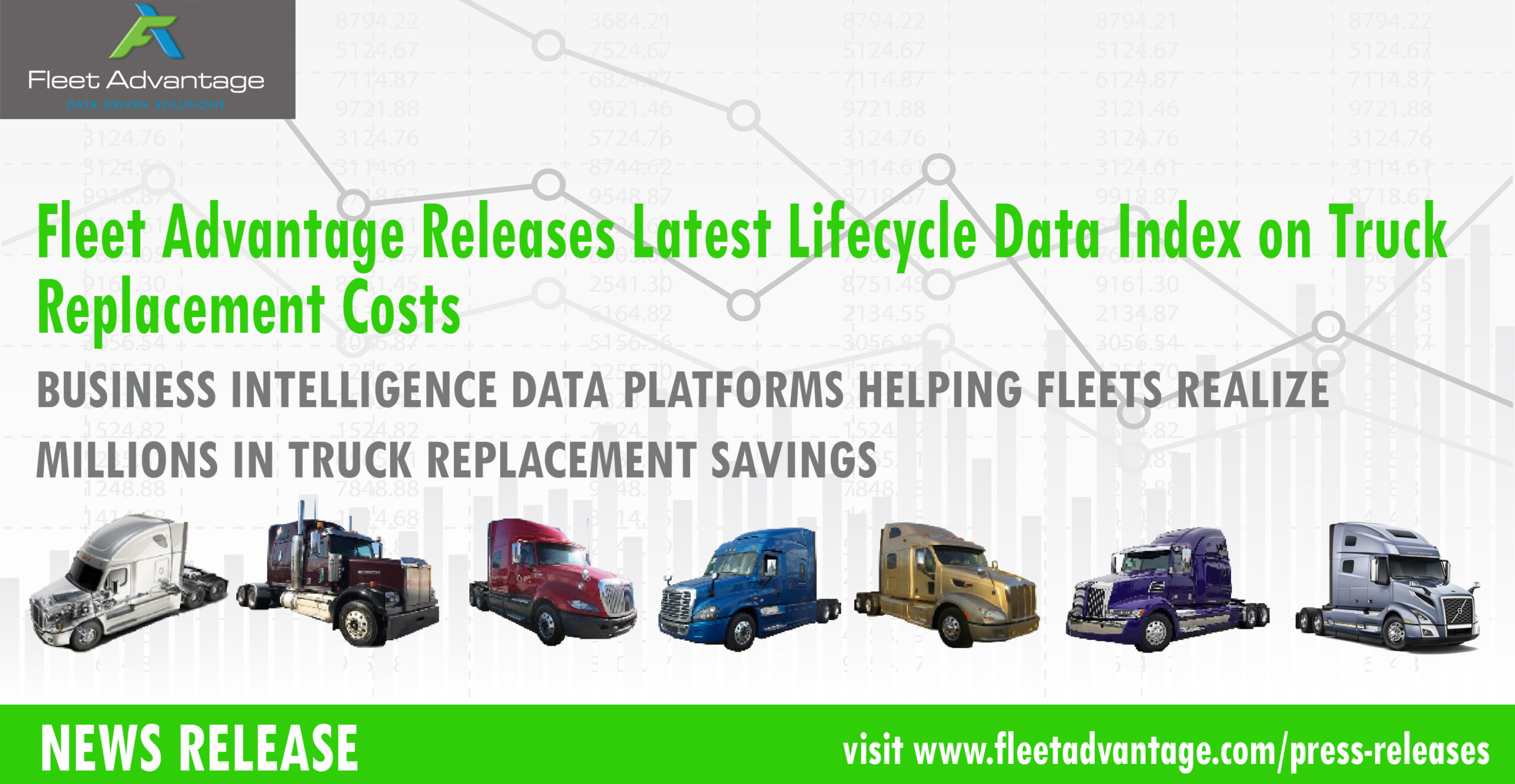 FLEET ADVANTAGE RELEASES NEW TRUCK LIFECYCLE DATA INDEX COMPARING 2020 MODEL YEAR TRUCKS