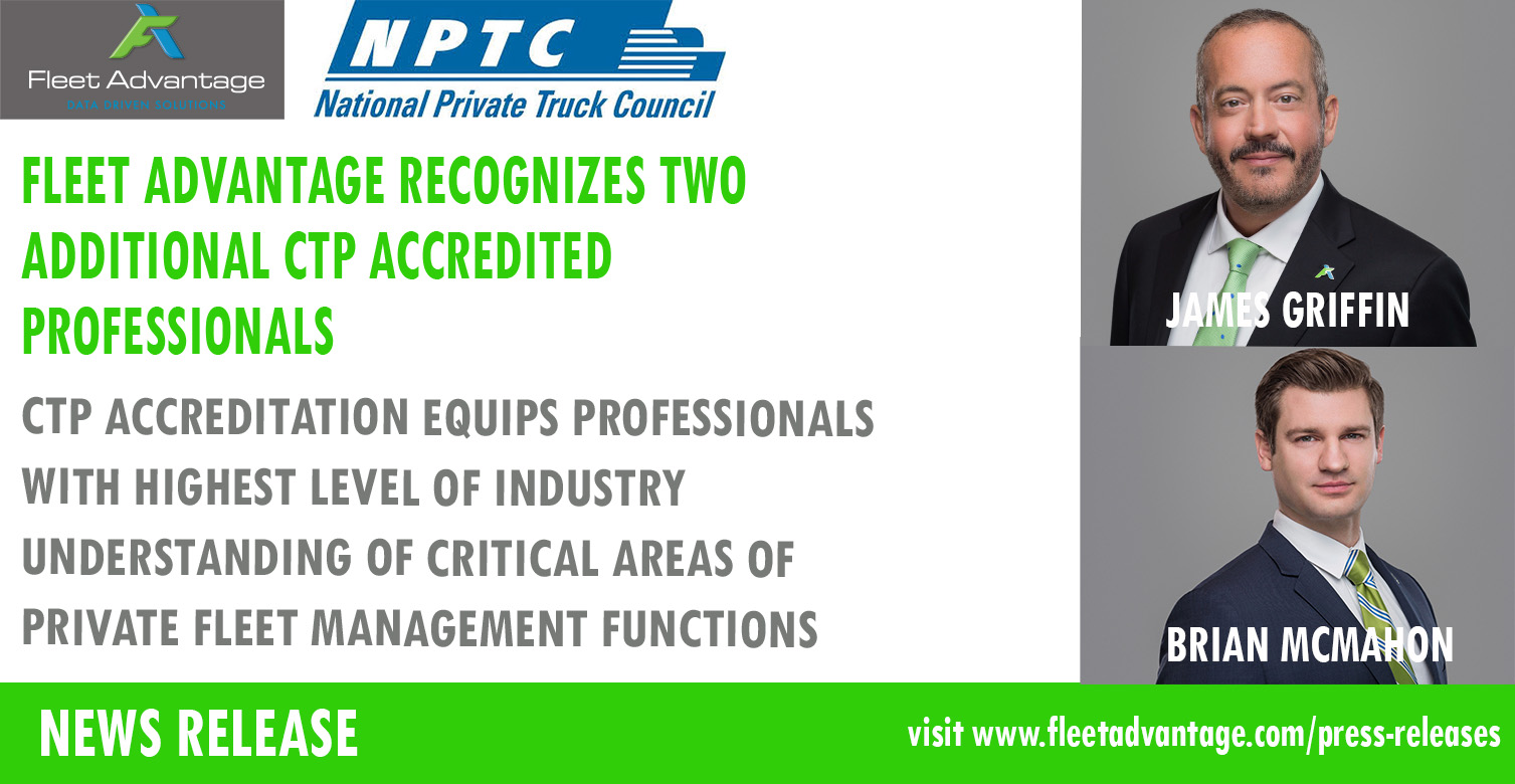 Fleet Advantage Recognizes Two Additional CTP Accredited Professionals