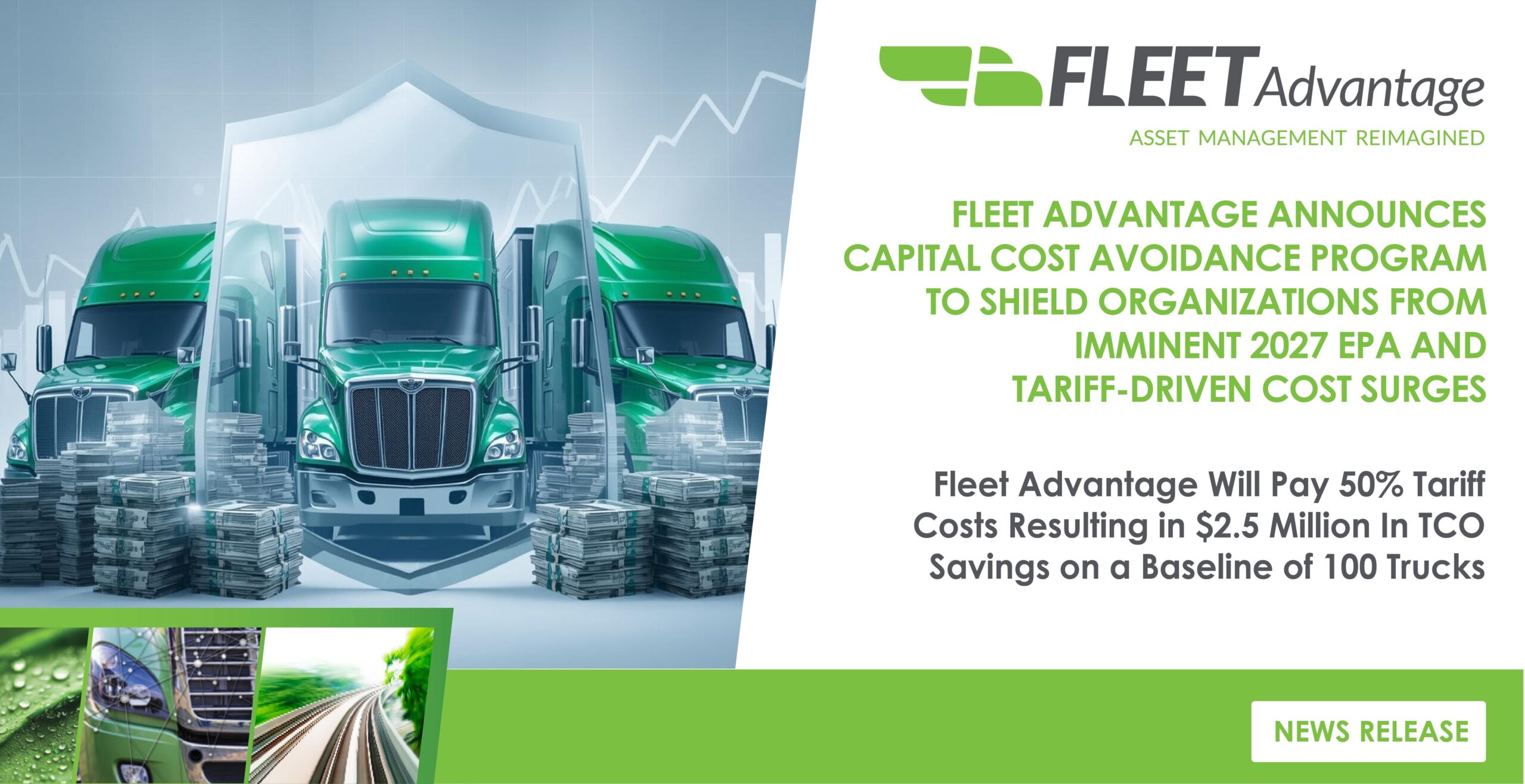 FLEET ADVANTAGE ANNOUNCES CAPITAL COST AVOIDANCE PROGRAM TO SHIELD ORGANIZATIONS FROM IMMINENT 2027 EPA AND TARIFF-DRIVEN COST SURGES