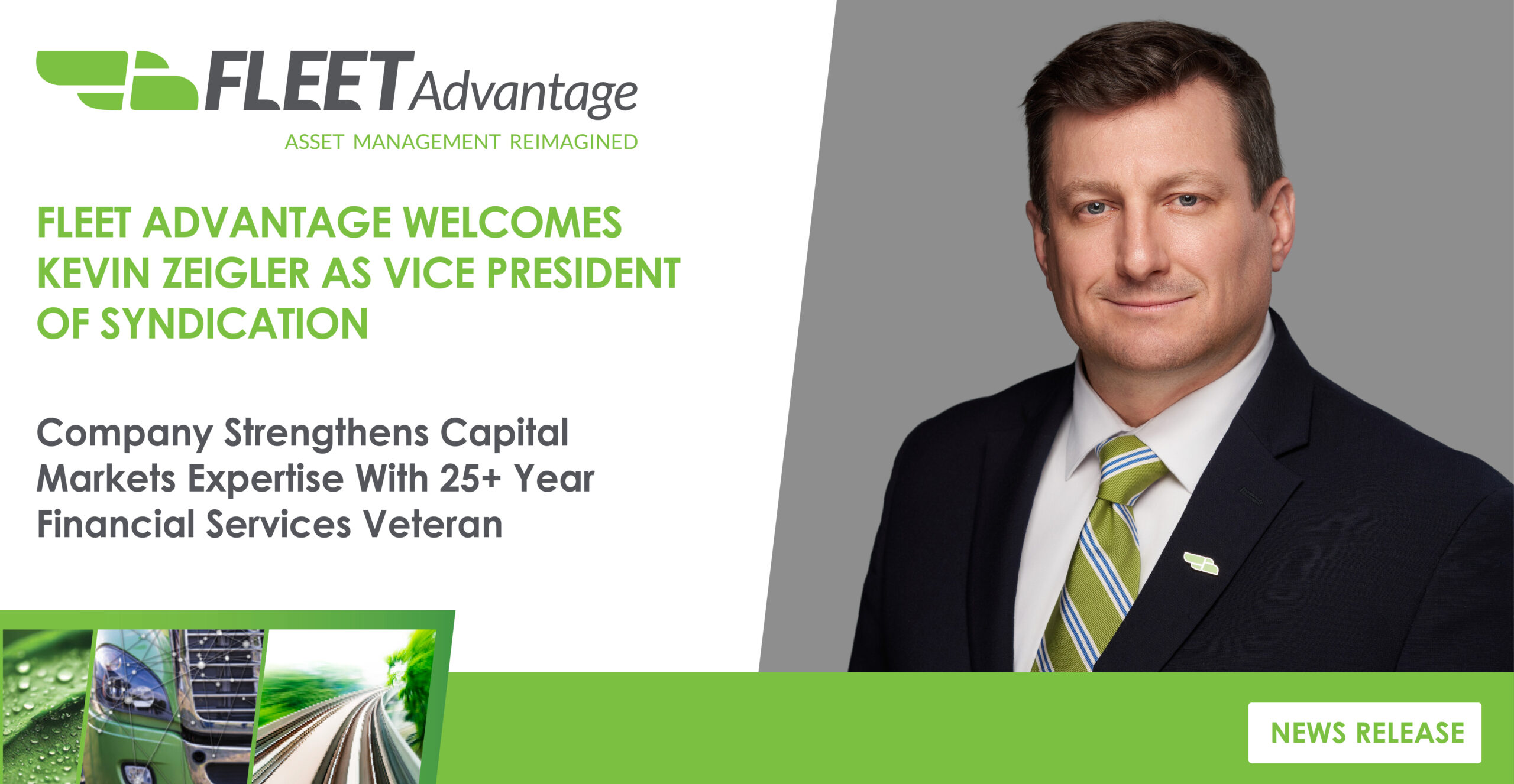 FLEET ADVANTAGE WELCOMES KEVIN ZEIGLER AS VICE PRESIDENT OF SYNDICATION