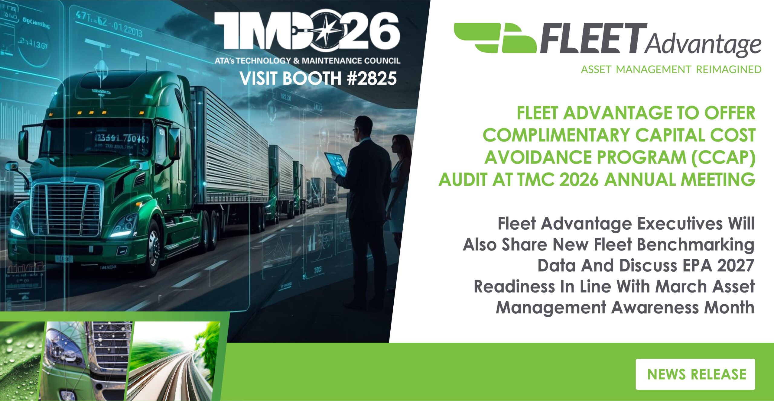 FLEET ADVANTAGE TO OFFER COMPLIMENTARY CAPITAL COST AVOIDANCE PROGRAM (CCAP) AUDIT AT TMC 2026 ANNUAL MEETING